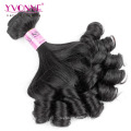 Productos al por mayor sin procesar Virgin Fumi Human Hair Weave